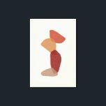 Lienzo Terracotta Resumen Boho<br><div class="desc">Si optas por un diseño interior de moda y habitación boho con un toque de terracota y naranja quemado,  esta impresión abstracta de lienzo puede ser perfecta para tu casa.</div>