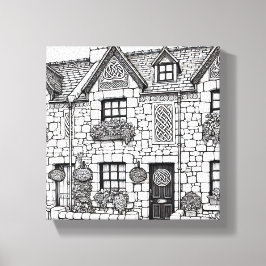 Lienzo Terraza Casa #38