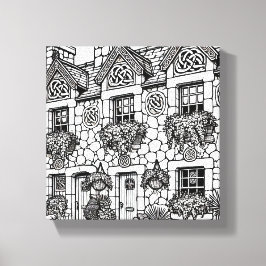 Lienzo Terraza Casa #47