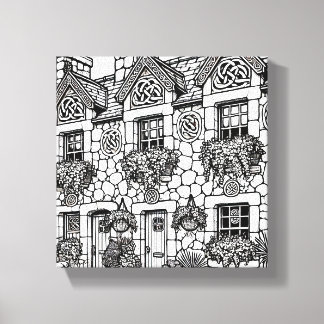 Lienzo Terraza Casa #47