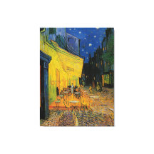 Terraza de café por la noche