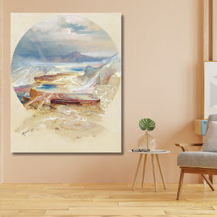 Lienzo Terraza Minerva, Moran, 1872