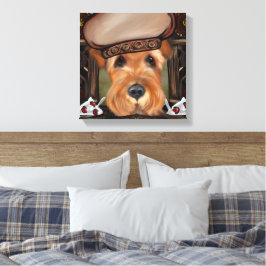 LIENZO TERRIER AIREDALE