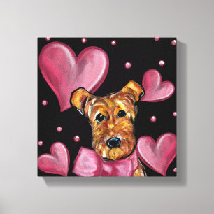 LIENZO TERRIER AIREDALE