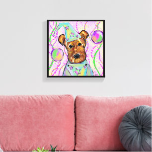 LIENZO TERRIER AIREDALE