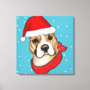 LIENZO TERRIER STAFFORDSHIRE AMERICANO