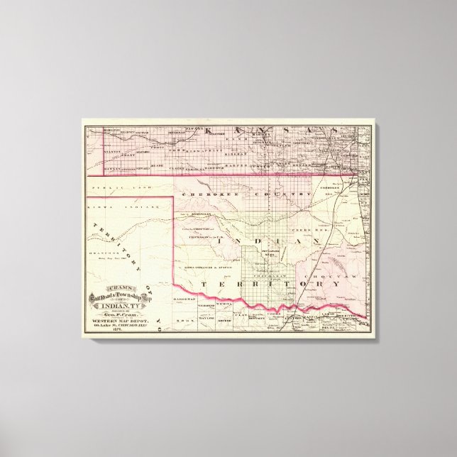 Lienzo Territorio Indio (Anverso)