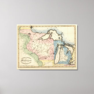 Lienzo Territorios del Noroeste y Michigan