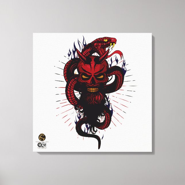 Lienzo Tête de mort G-Skulls Renegade series 12 of 12 (Anverso)