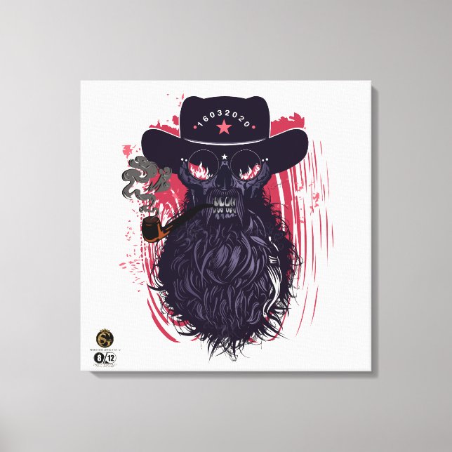 Lienzo Tête de mort G-Skulls Renegade series 8 of 12 (Anverso)