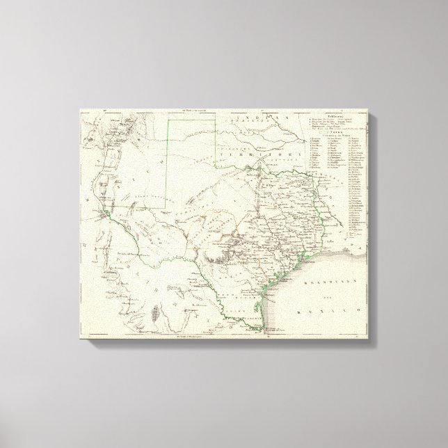 Lienzo Texas 14 (Anverso)