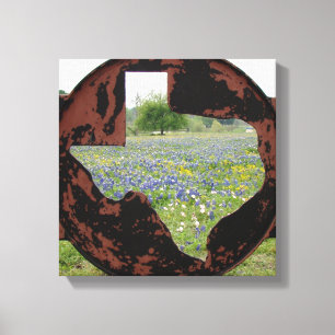 Lienzo Texas Bluebonnets