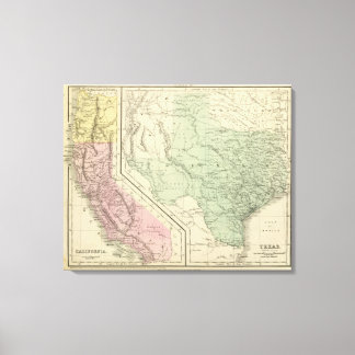 Lienzo Texas, California