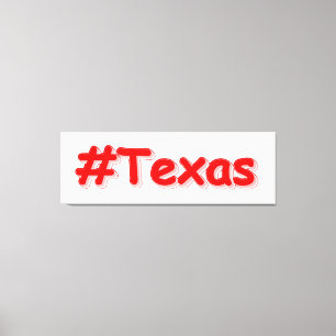 Lienzo "Texas" Diseño Cuto. ¡Hazte con una en Zazzle