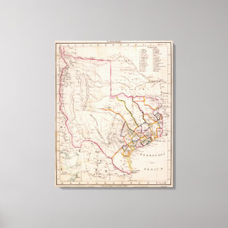 Lienzo Texas y Oklahoma