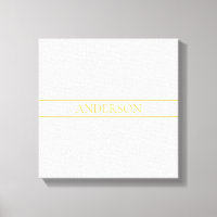 Texto de Personalizable simple y elegante | Gold O
