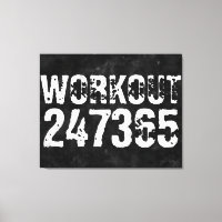 Texto desgastado y raspado Workout 247365 vintage