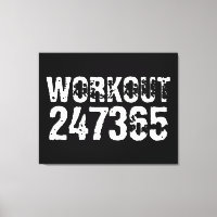 Texto grabado y desgastado Workout 247365 white