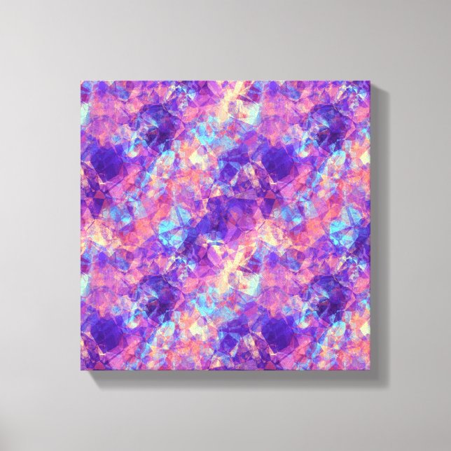 Lienzo Textura Arrugada Violeta (Anverso)