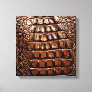Lienzo Textura de gator