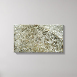 Lienzo Textura De La Naturaleza Del Resumen De Hielo Glac