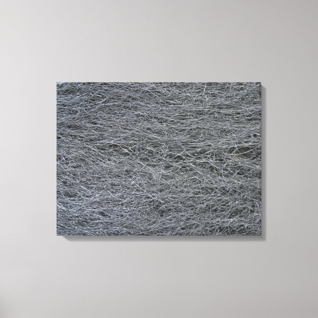 Lienzo textura de lana de acero (Anverso)