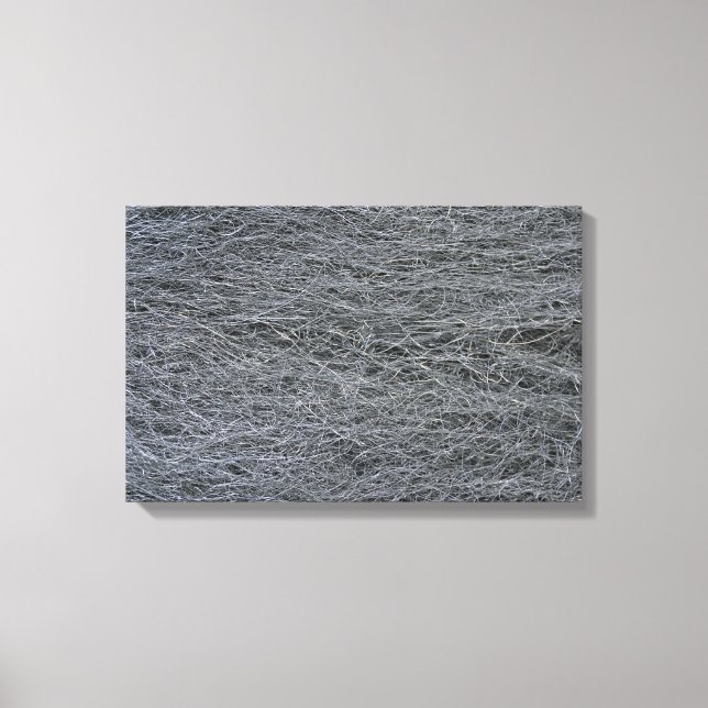 Lienzo textura de lana de acero (Anverso)