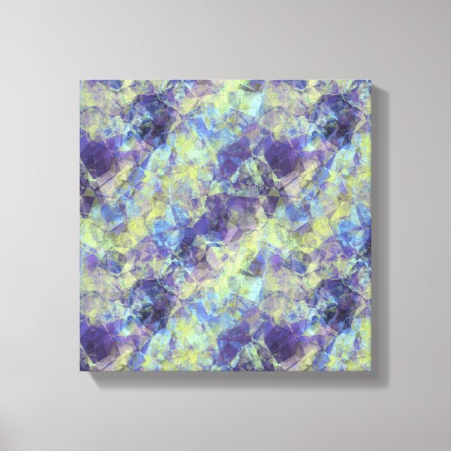 Lienzo Textura de lavanda arrugada (Anverso)