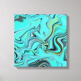 Lienzo Textura de mármol azul abstracto.