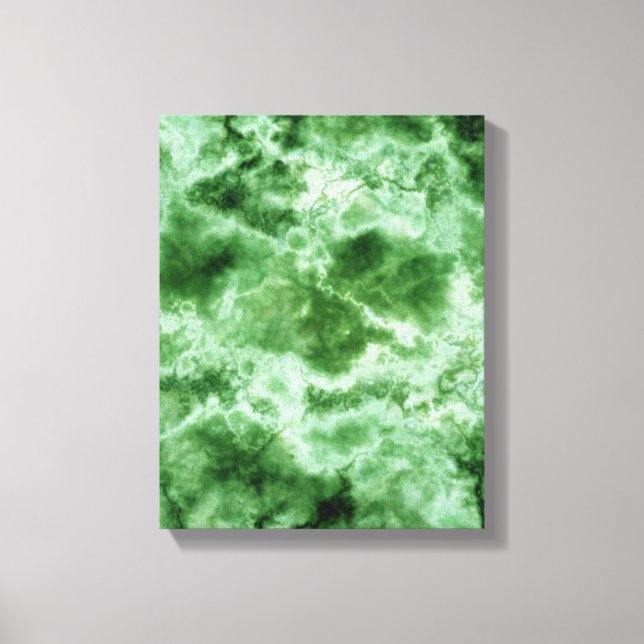Lienzo Textura de mármol verde (Anverso)