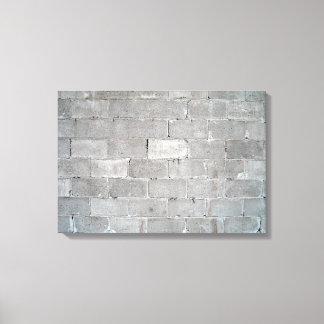 Lienzo Textura de pared de ladrillo gris