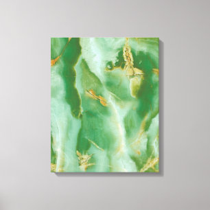 Lienzo Textura de piedra blanca y verde