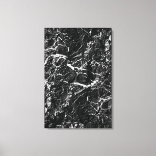 Lienzo Textura de piedra falsa de roca negra surrealista