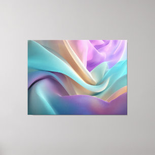 Lienzo Textura de tela abstracta en tonos pastel