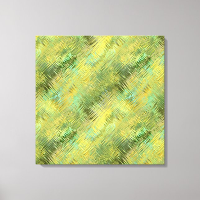 Lienzo Textura de vidrio amarillo citrino (Anverso)