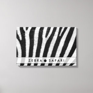 Lienzo Textura del patrón zebra de Guay