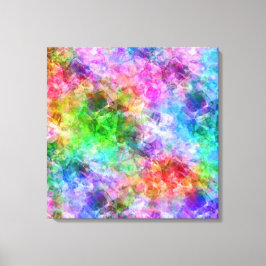 Lienzo Textura en bruto colorida