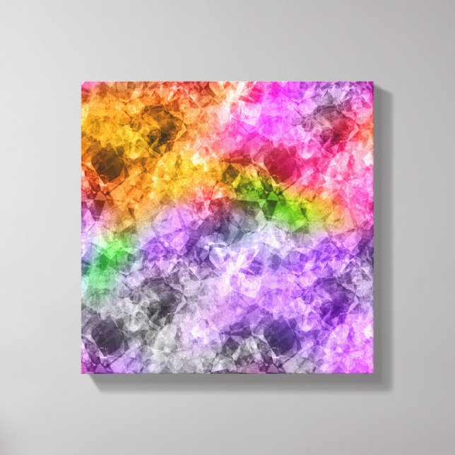 Lienzo Textura exótica arrugada (Anverso)