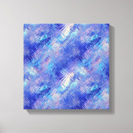 Lienzo Textura Garabateada Azul Zafiro