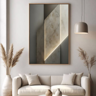 Lienzo Textura Geométrica de Lujo