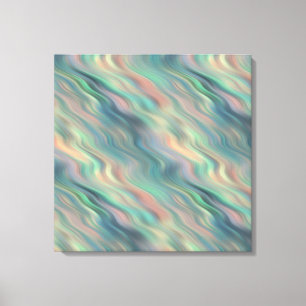Lienzo Textura ondulada azul Iris