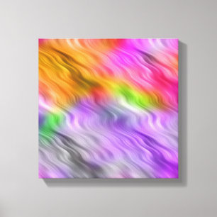 Lienzo Textura ondulada de orquídea púrpura