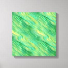 Lienzo Textura ondulada verde pino