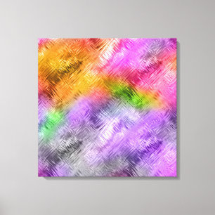 Lienzo Textura púrpura brillante asimétrica