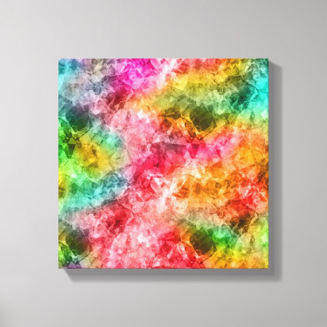 Lienzo Textura Tropical Arrugada (Anverso)