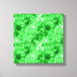 Lienzo Textura Verde Arrugada