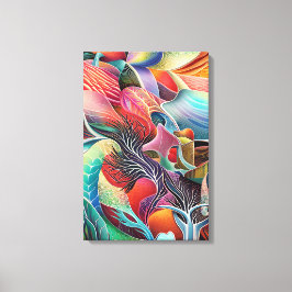 Lienzo Texturas asombrosas orgánicas