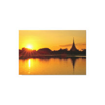 Thailand - sunset in Khon Kaen