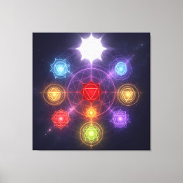 Lienzo The 7 Chakras´3