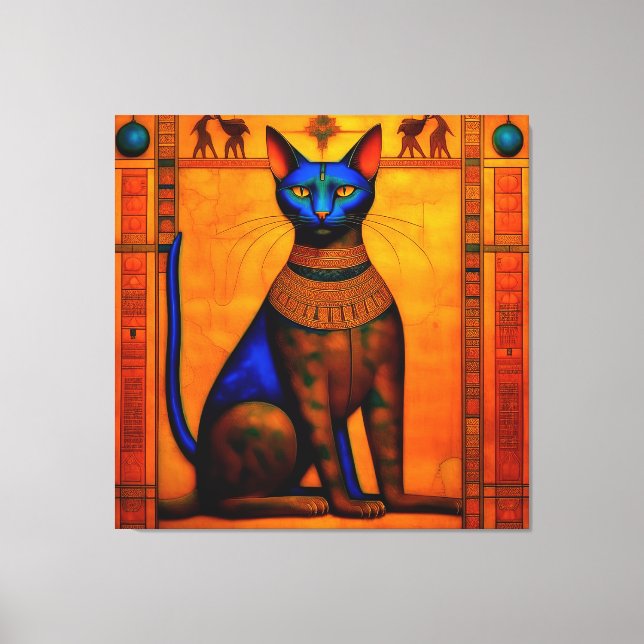 Lienzo The Ancient Egyptian Cat Bastet (Anverso)